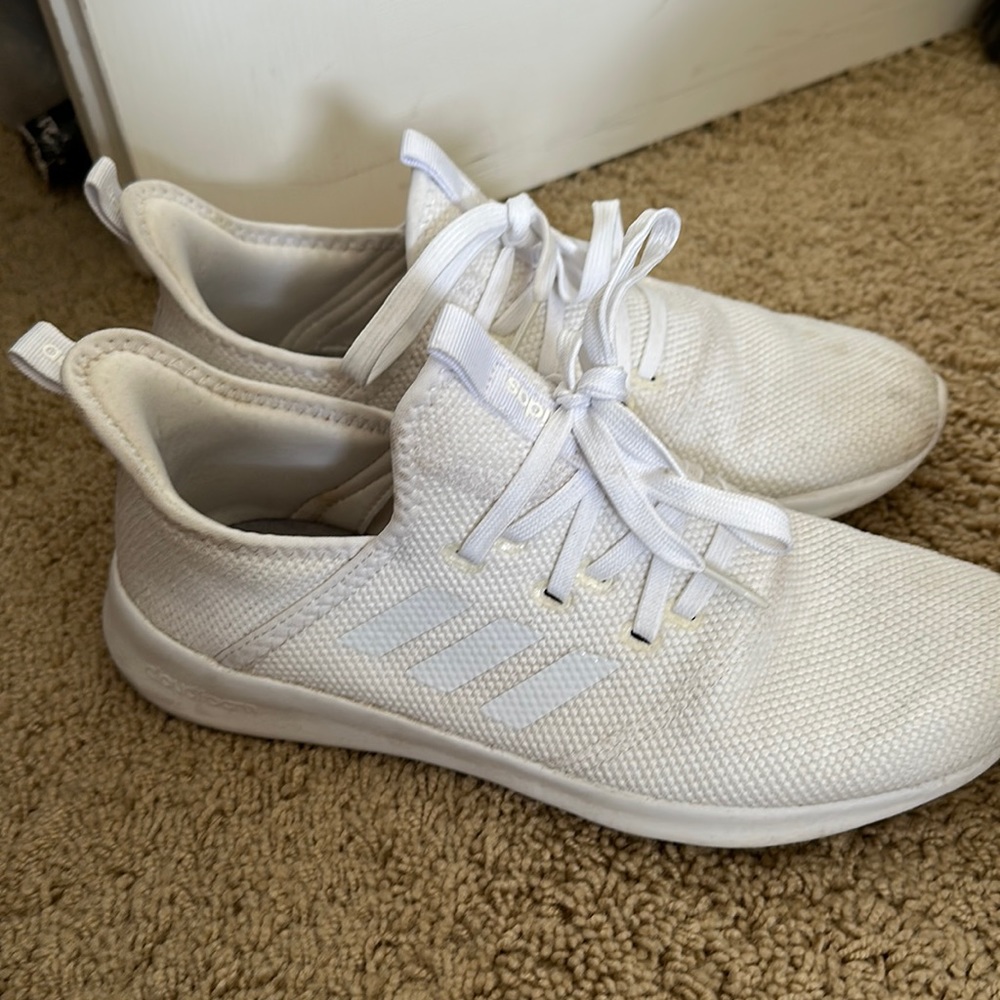 Adidas White cloud foam shoes